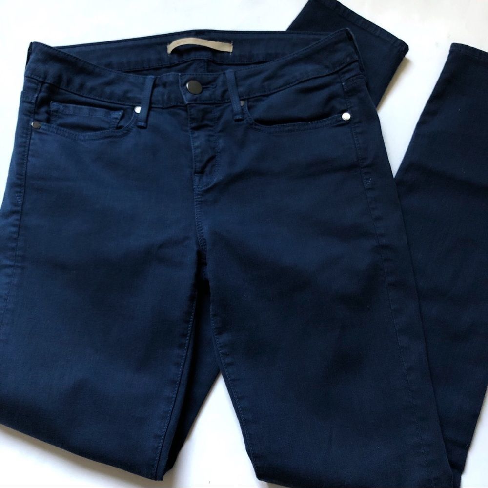 Vince Five-Pocket Skinny Jeans Arctic Blue